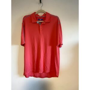 IBKUL UPF 50 Sun Protective Men's Polo Size L Pink, Blue - Golf